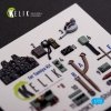 KELIK K72075 N1K1-Ja Shiden Type 11 interior 3D decals for Tamiya kit 1/72